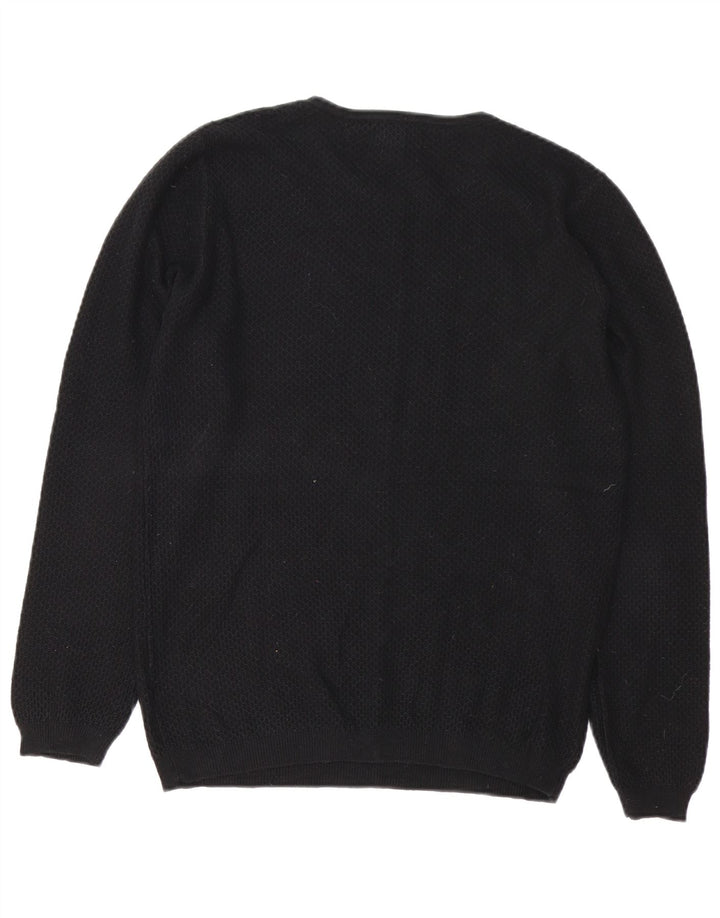 Maglione maglione girocollo da uomo Zara piccolo nero