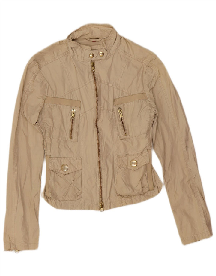 Giacca pratica corta da donna Fay UK 8 piccola Beige
