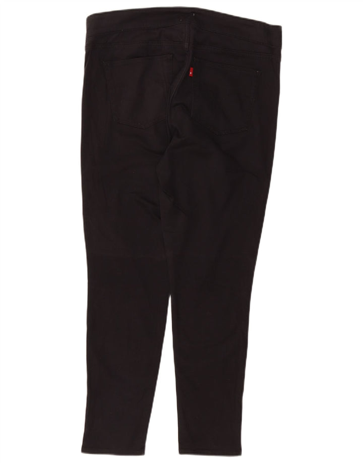 Pantaloni casual slim da donna Levi's W34 L27 neri