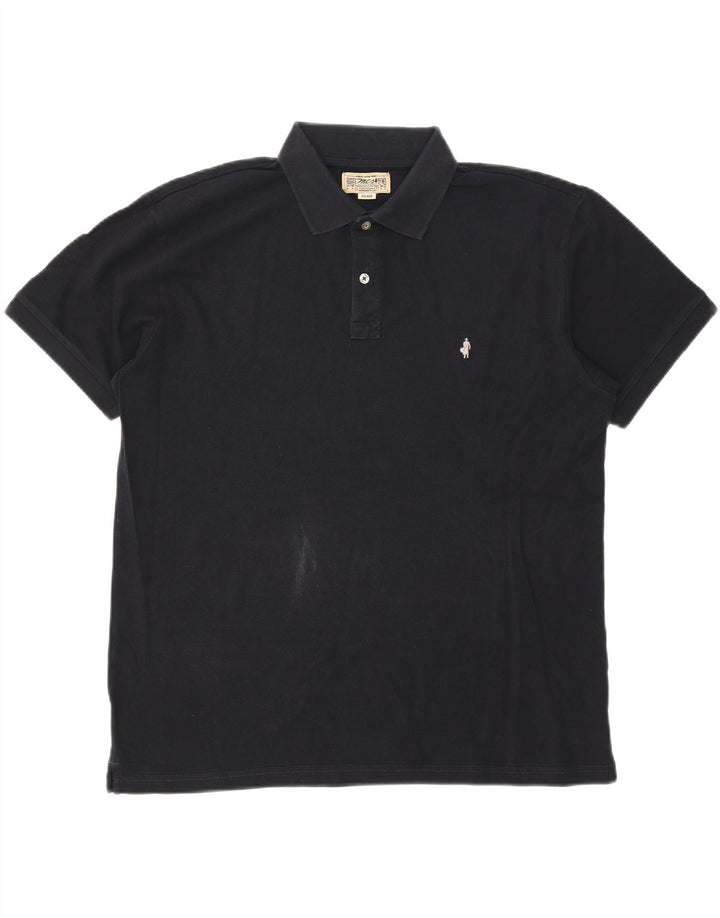 Polo da uomo Marlboro Classics 2XL cotone nero