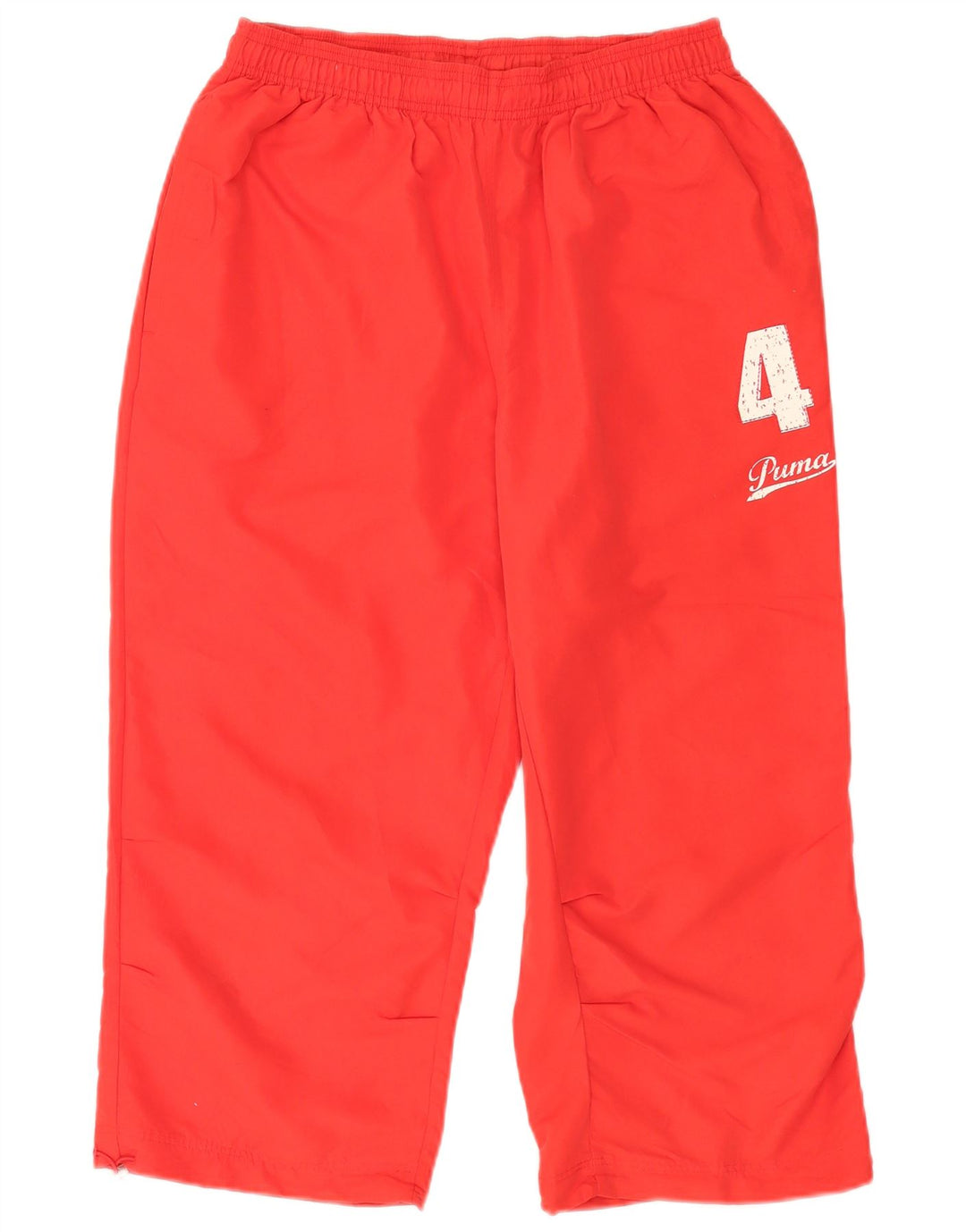 Pantaloni da tuta Puma da uomo con grafica Capri, poliestere rosso medio