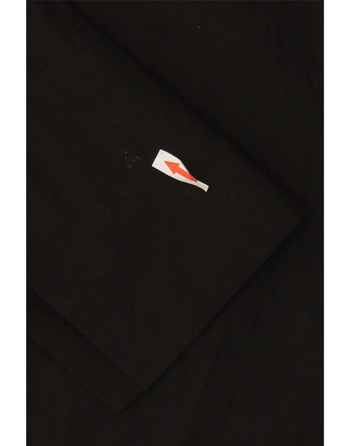 Top Zara da donna con spalle scoperte oversize UK 6 XS Nero
