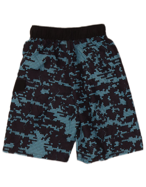 Pantaloncini sportivi Adidas da ragazzo con grafica 8-9 anni, piccoli sport geometrici blu