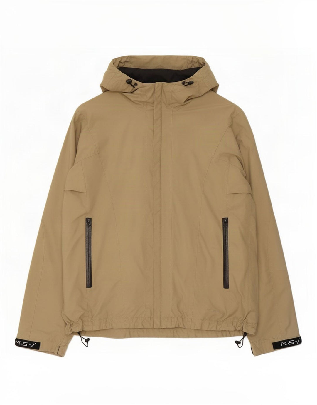 Giacca antipioggia con cappuccio da uomo North Sails UK 42 XL Beige poliammide