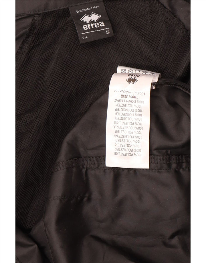 Errea Giacca antipioggia grafica da uomo UK 36 Small Poliestere nero