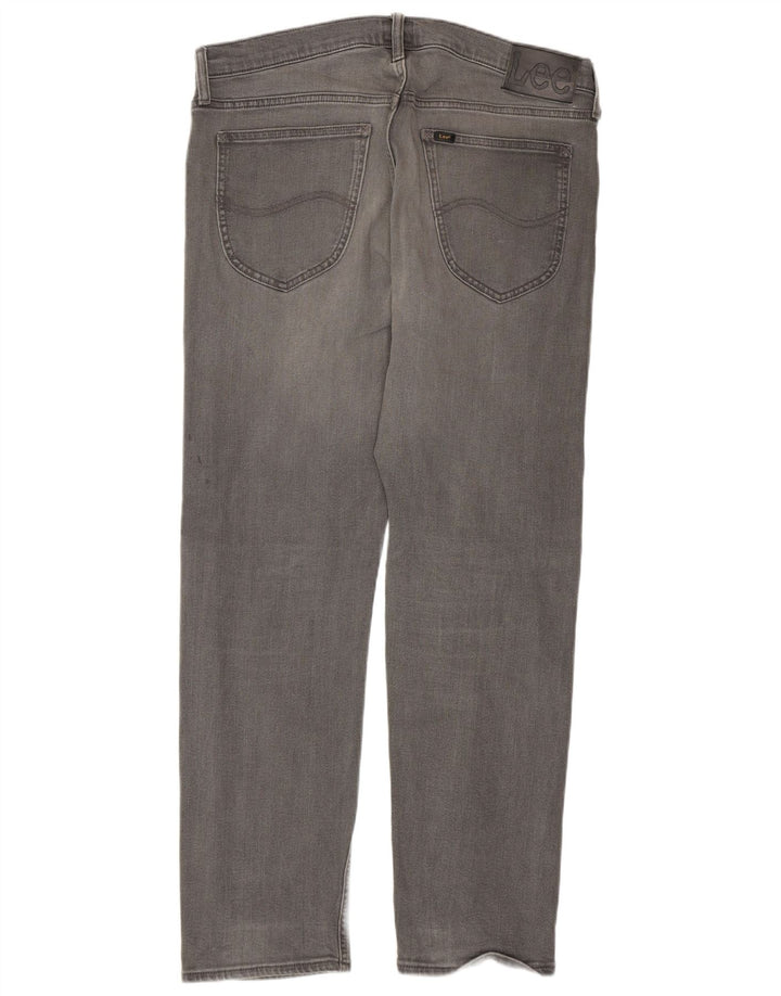 Jeans Lee Daren Zip Fly Slim da uomo W34 L30 in cotone grigio
