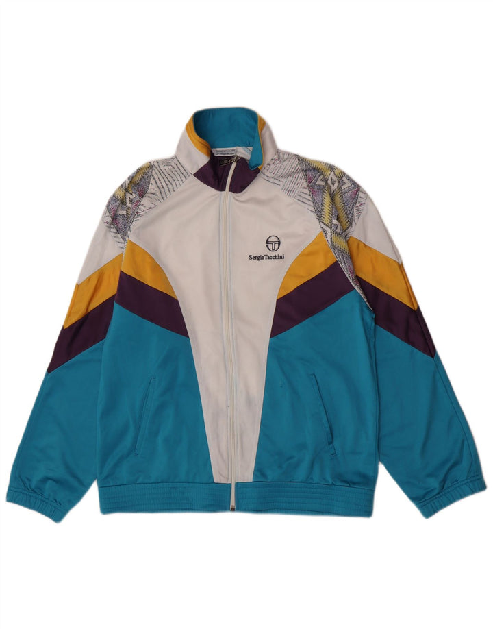 Giacca da tuta da uomo Sergio Tacchini IT 48 media multicolore