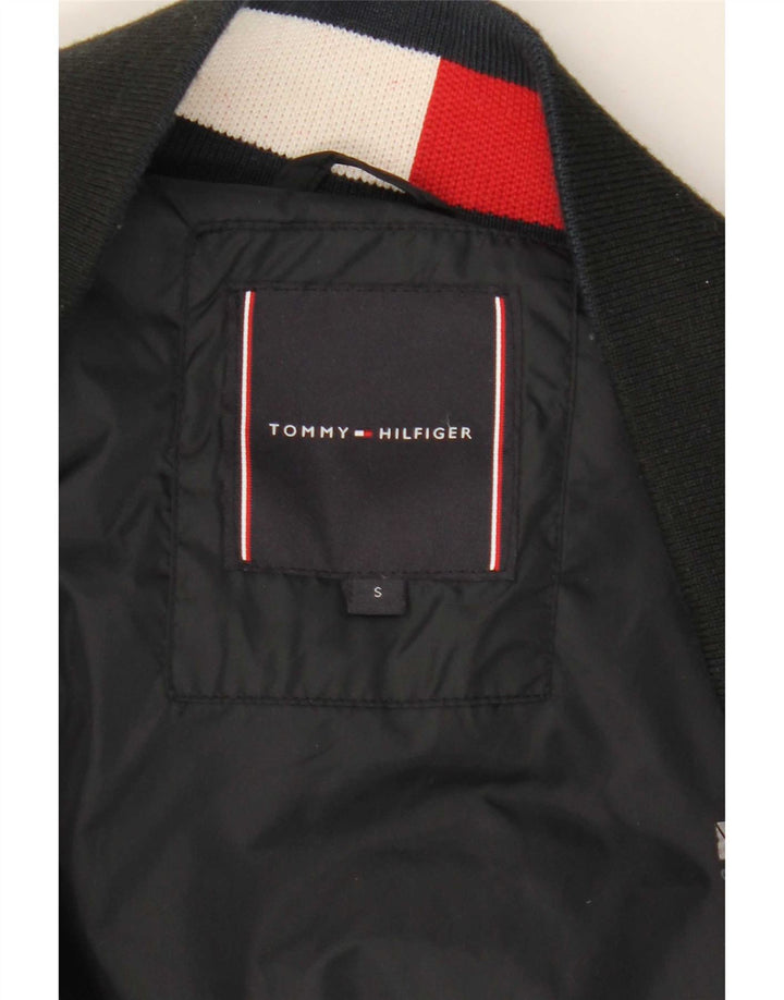 Giacca imbottita bomber da uomo Tommy Hilfiger UK 36 piccola nera