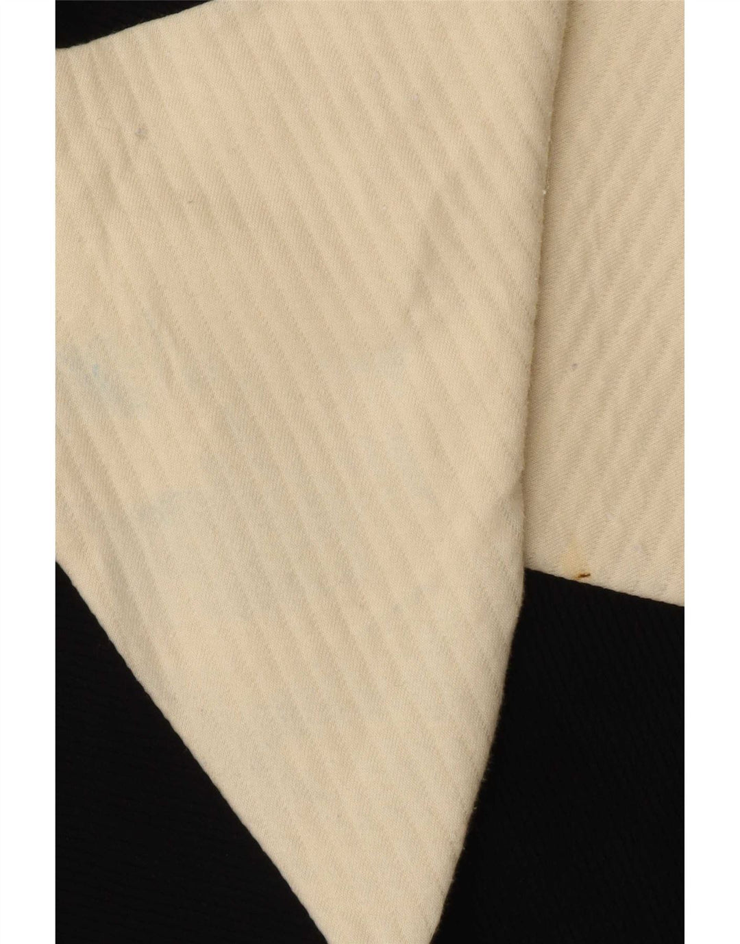 Top Zara da donna oversize in camicetta UK 10 Small in cotone color block nero