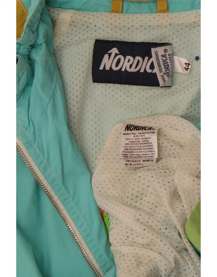 Giacca antipioggia da donna Nordica IT 44 Cotone color block medio multicolore