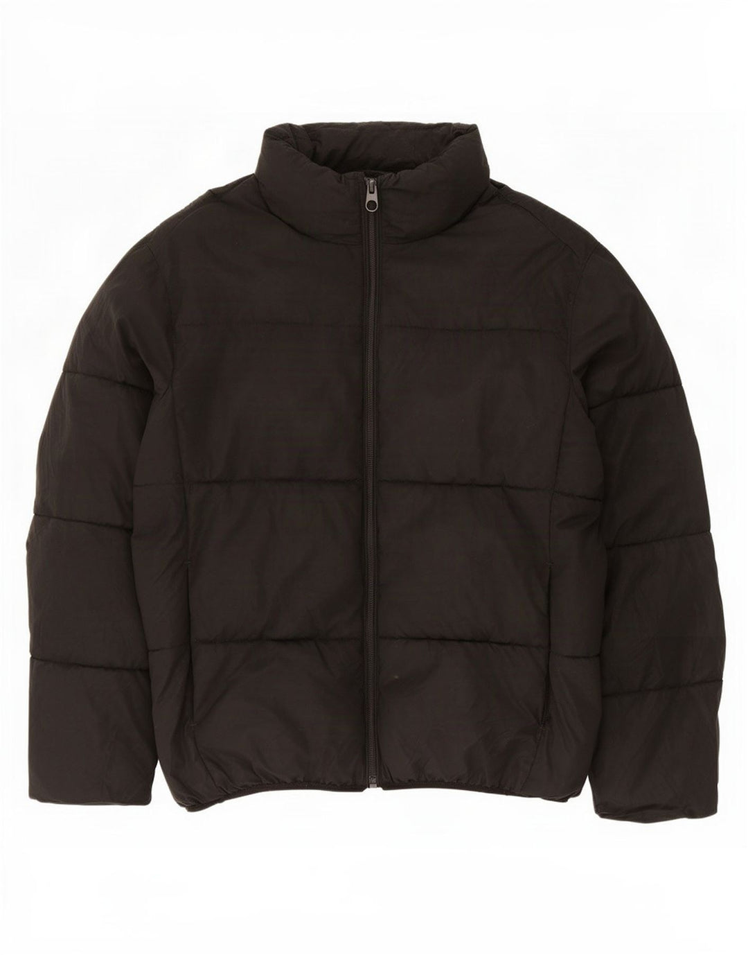 Giacca imbottita da uomo Zara UK 40 grande poliestere nero