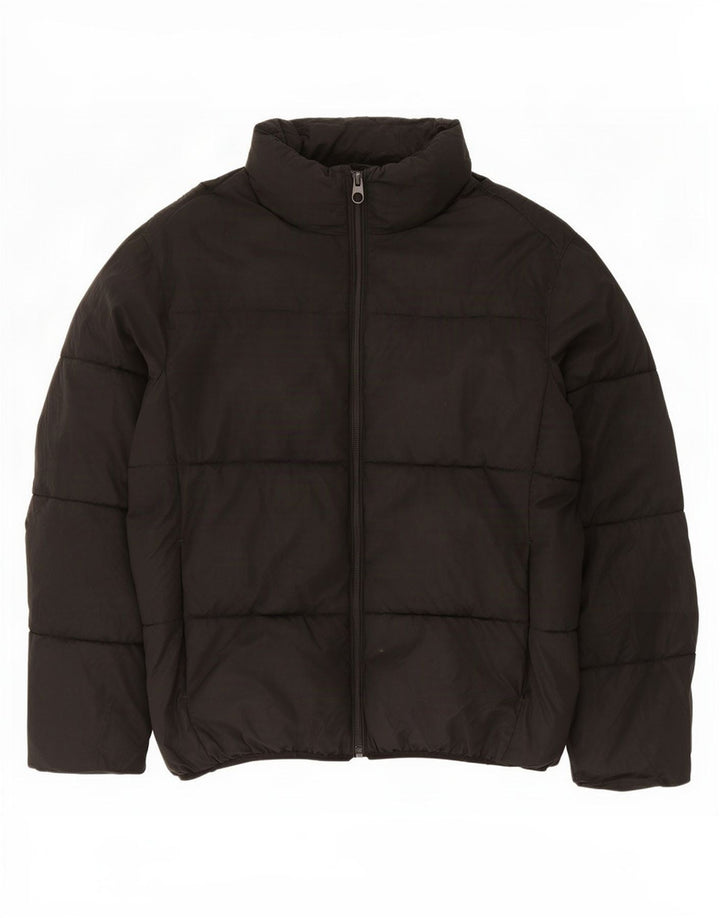 Giacca imbottita da uomo Zara UK 40 grande poliestere nero