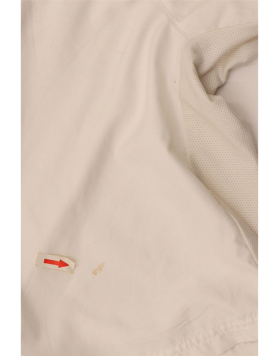 Pantaloncini da bagno Nike da uomo, poliestere bianco medio