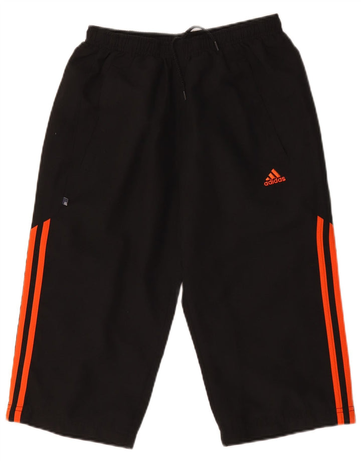 Pantaloncini sportivi Adidas da ragazzo 13-14 anni in poliestere nero