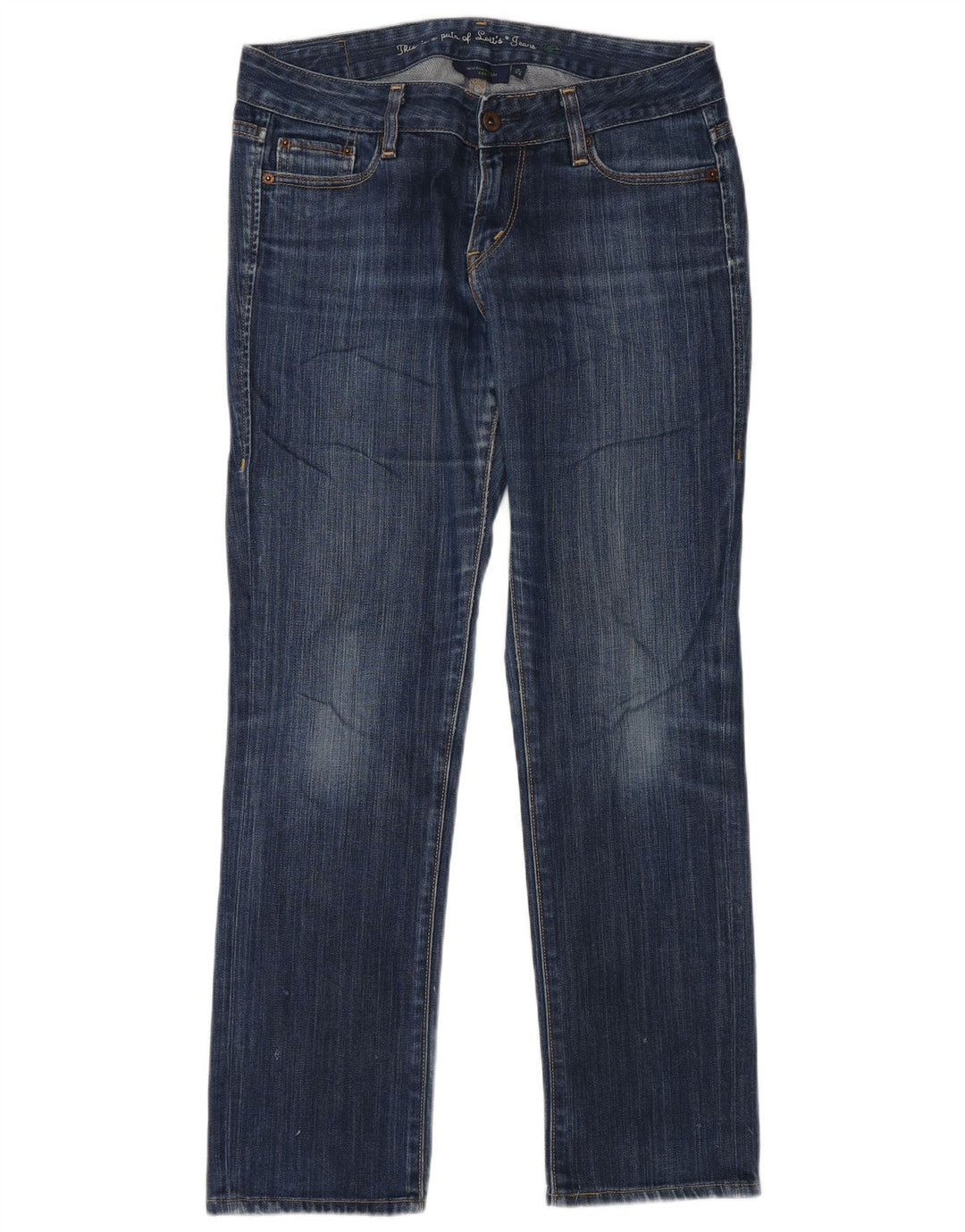 Levi's Donna 552 Jeans dritti a vita media US 6 Medio W28 L30 Cotone blu
