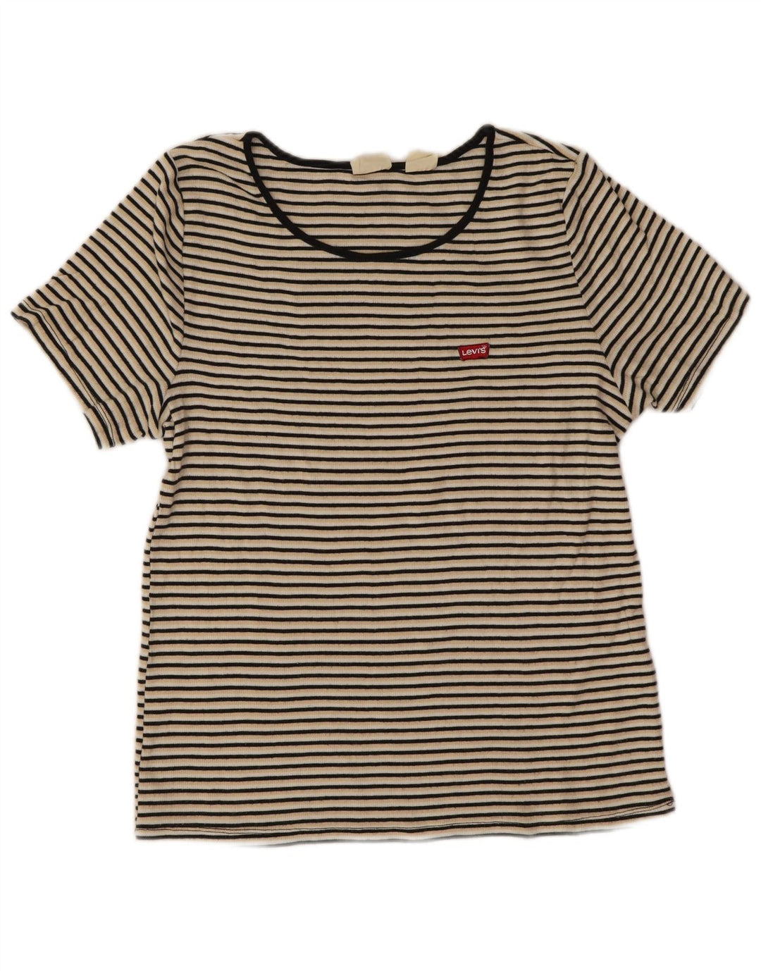 T-shirt da donna Levi's Top UK 18 XL a righe multicolore