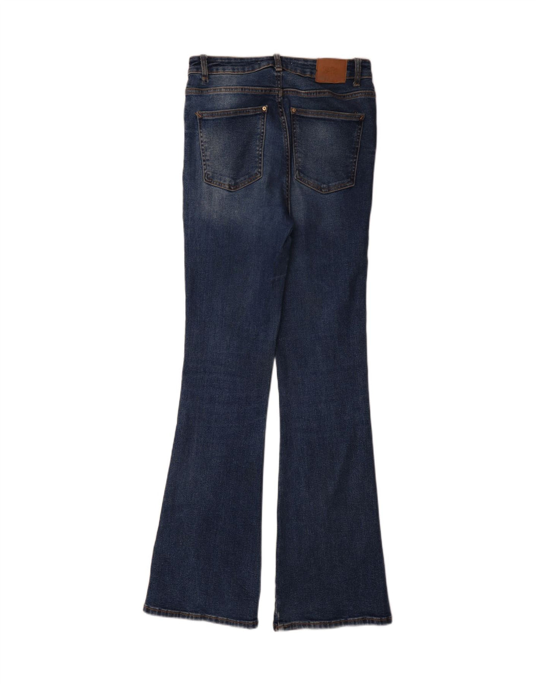 Jeans svasati da donna Zara EU 38 Small W28 L34 cotone blu