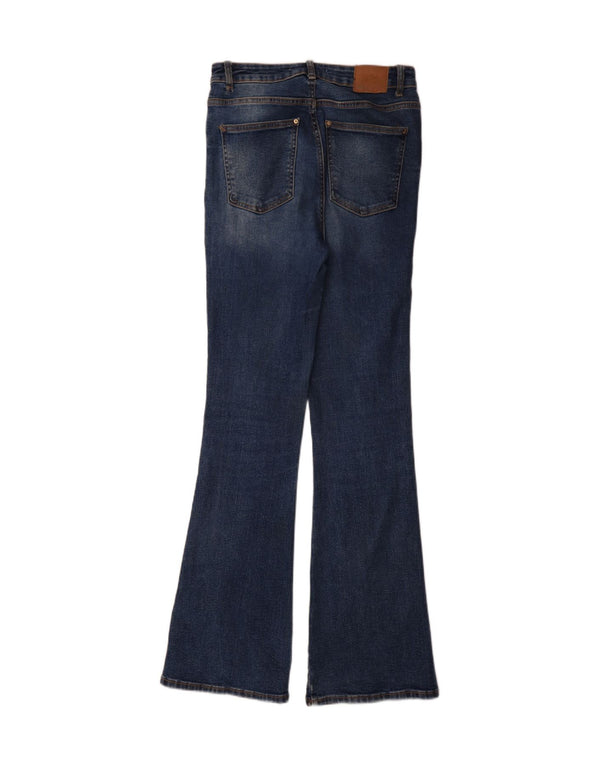 Jeans svasati da donna Zara EU 38 Small W28 L34 cotone blu
