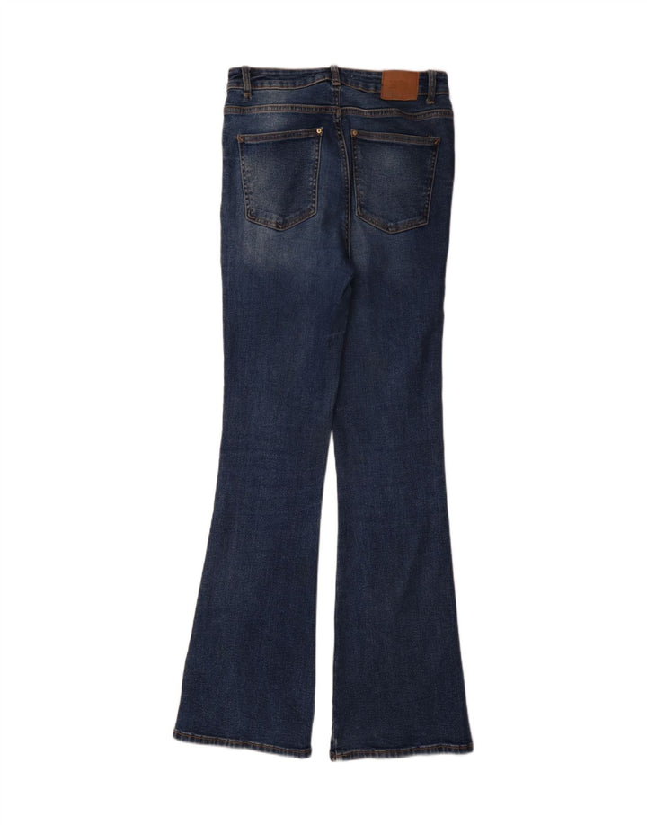 Jeans svasati da donna Zara EU 38 Small W28 L34 cotone blu