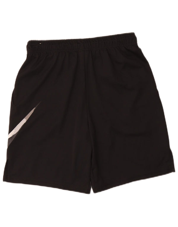 Pantaloncini sportivi Nike Dri Fit Graphic da uomo piccoli neri