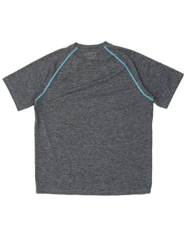 Maglietta Under Armour da uomo Heat Gear, grande, grigia