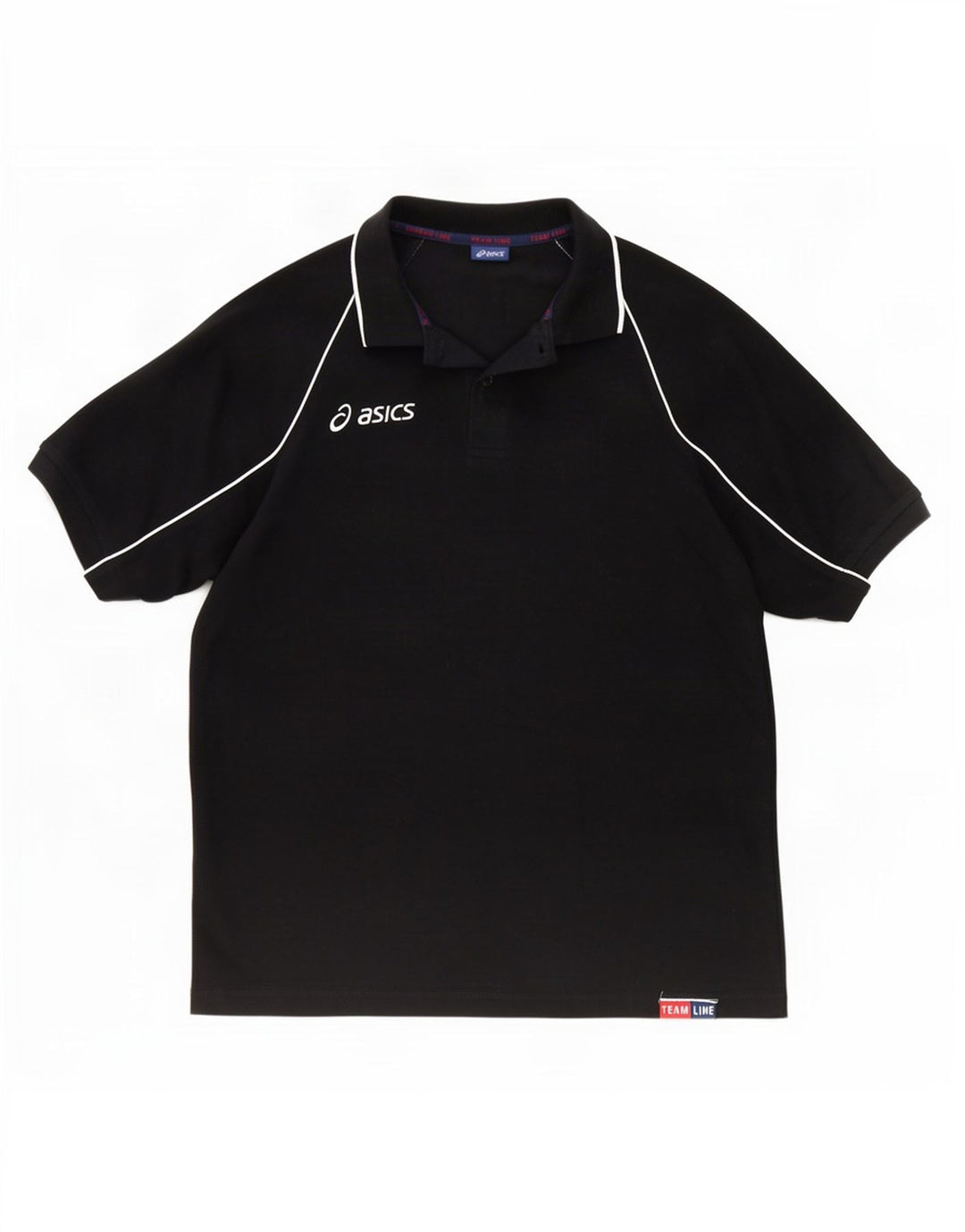 Polo Asics Uomo XL in cotone nero