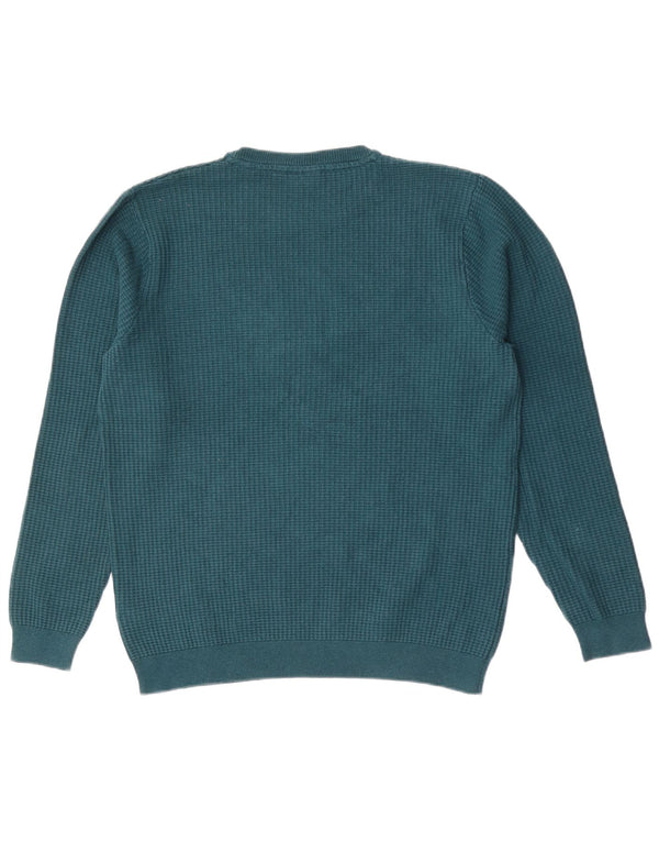 Maglione maglione girocollo da uomo Fila XL in cotone blu