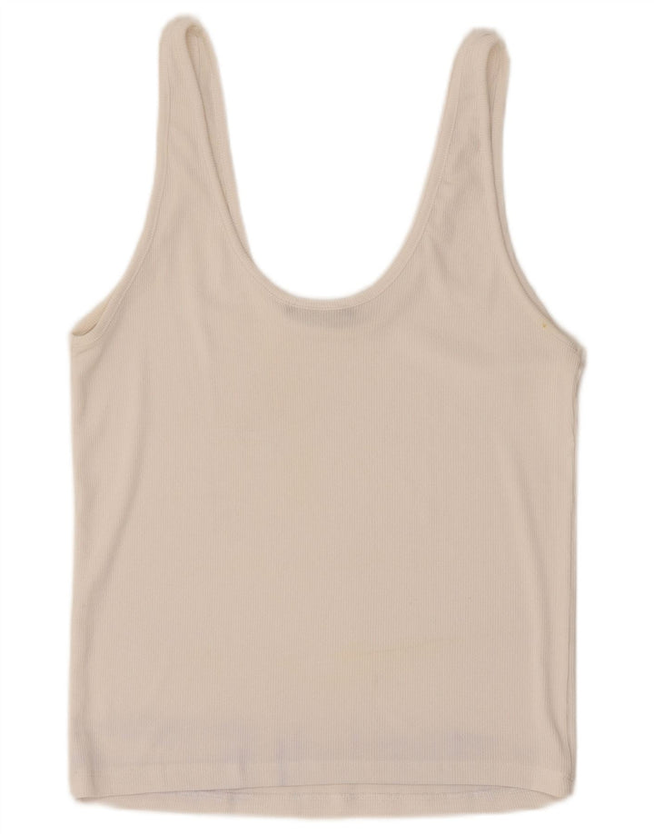 Canottiera Zara da donna UK 12 media bianca