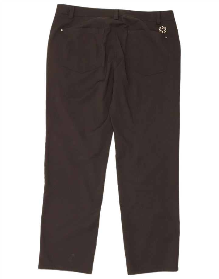 Pantaloni casual dritti da uomo Puma W36 L32 poliestere nero