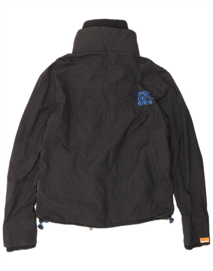 Giacca a vento da donna The Windcheater SUPERDRY UK 14 media nera