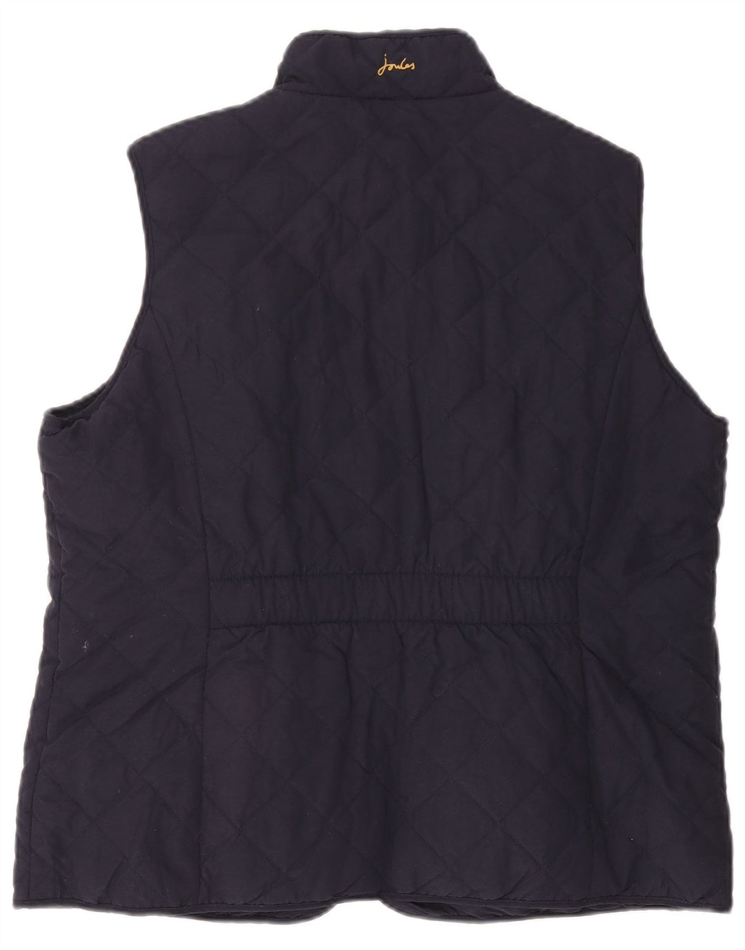 Gilet trapuntato da donna Joules UK 18 XL poliestere blu navy