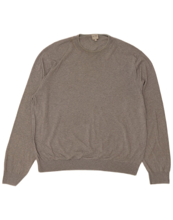 Maglione maglione girocollo da uomo Paul Smith 2XL cotone grigio