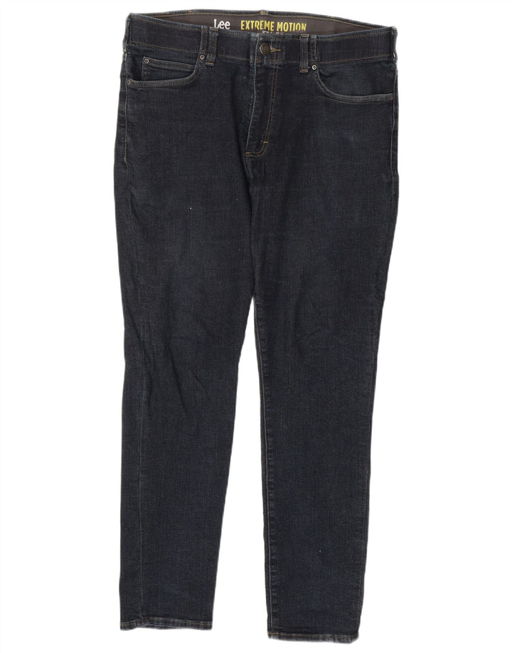 Jeans skinny da uomo Lee W36 L32 cotone blu navy
