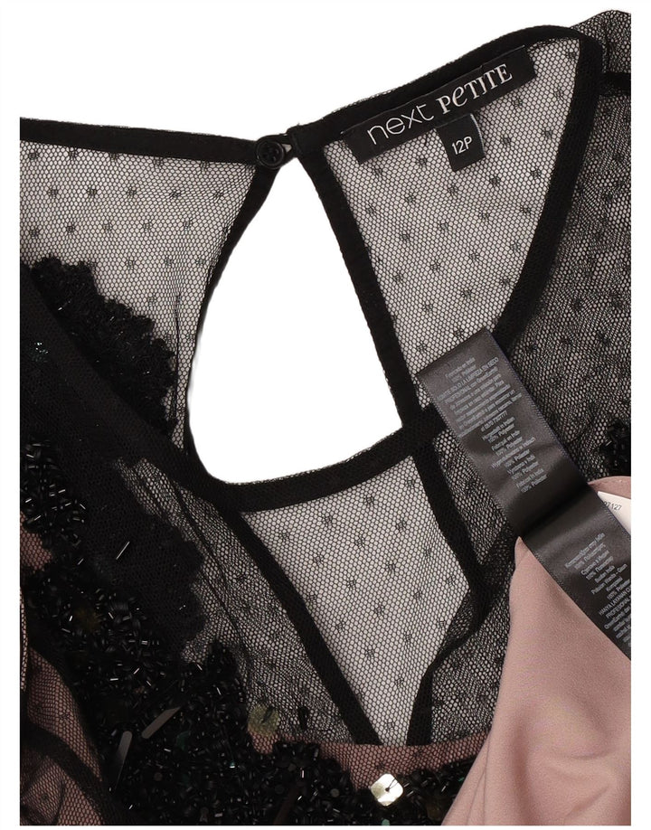 Successivo Abito da donna a trapezio senza maniche Petite UK 12 Rosa medio moderno