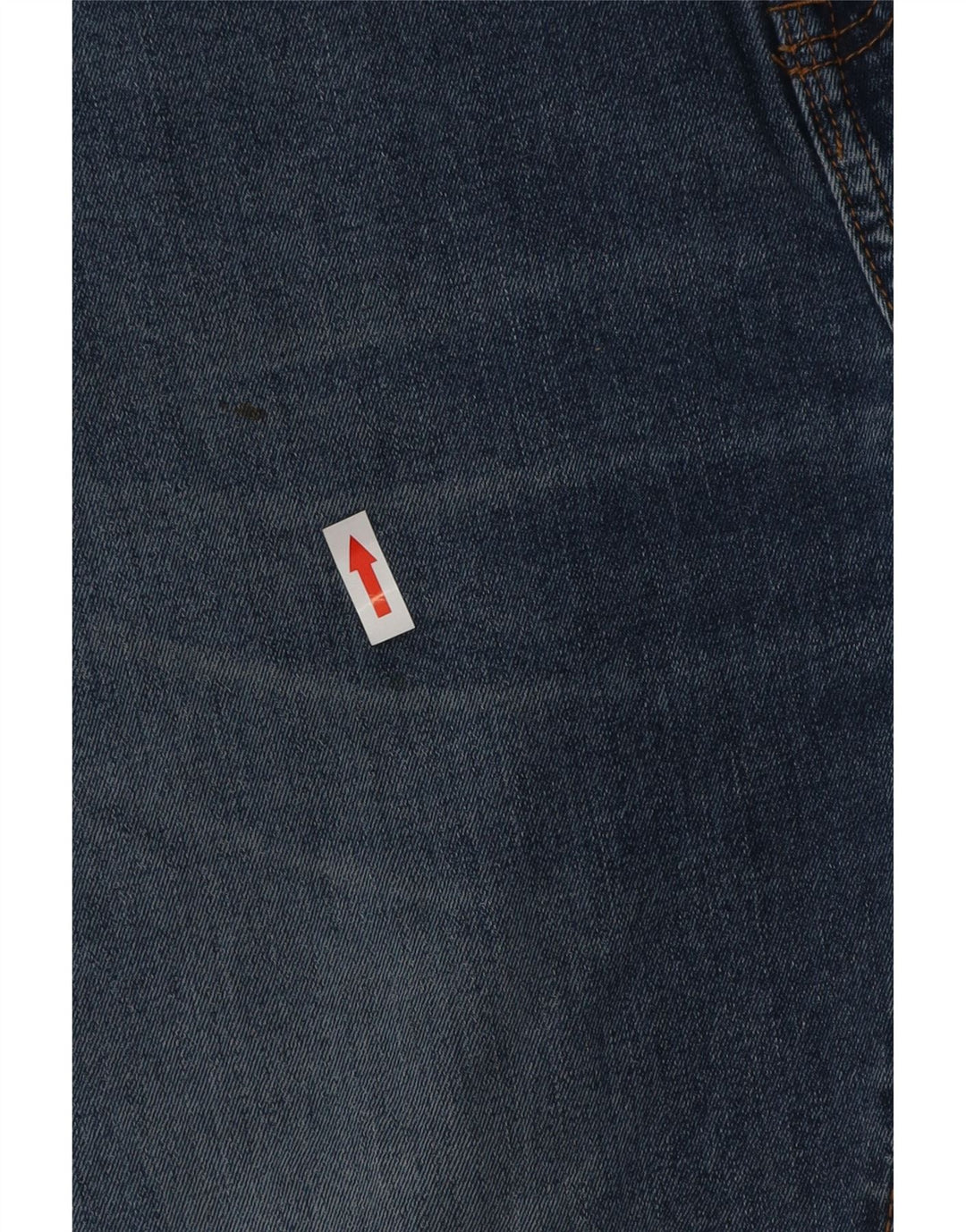 Jeans dritti regolari da uomo Zara W34 L29 cotone blu
