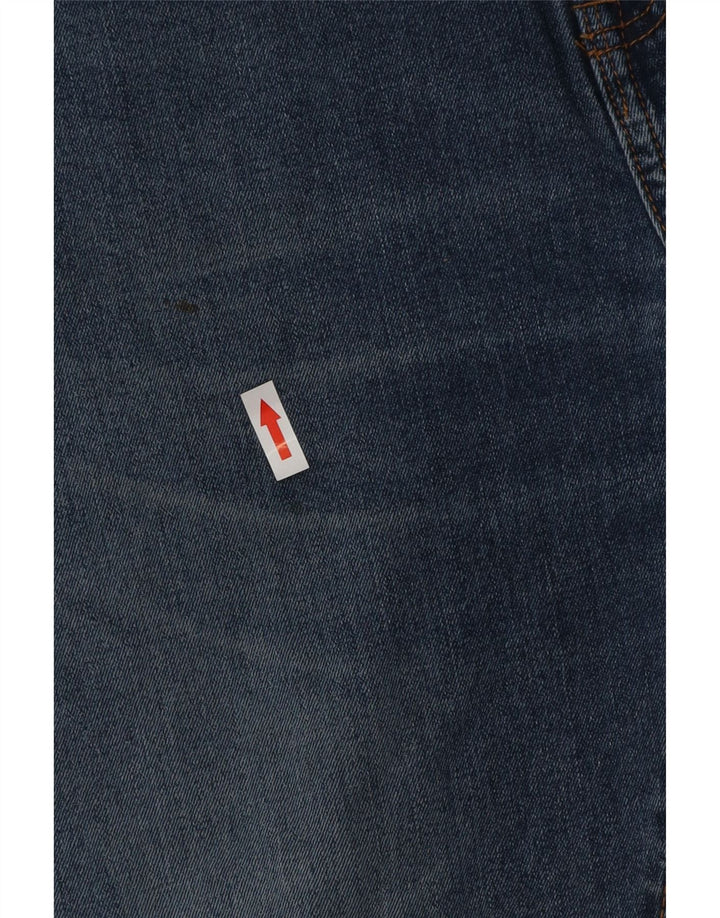 Jeans dritti regolari da uomo Zara W34 L29 cotone blu