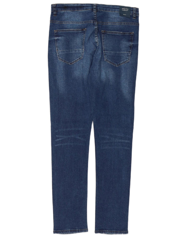 Jeans slim Zara da bambino 13-14 anni W28 L29 cotone blu