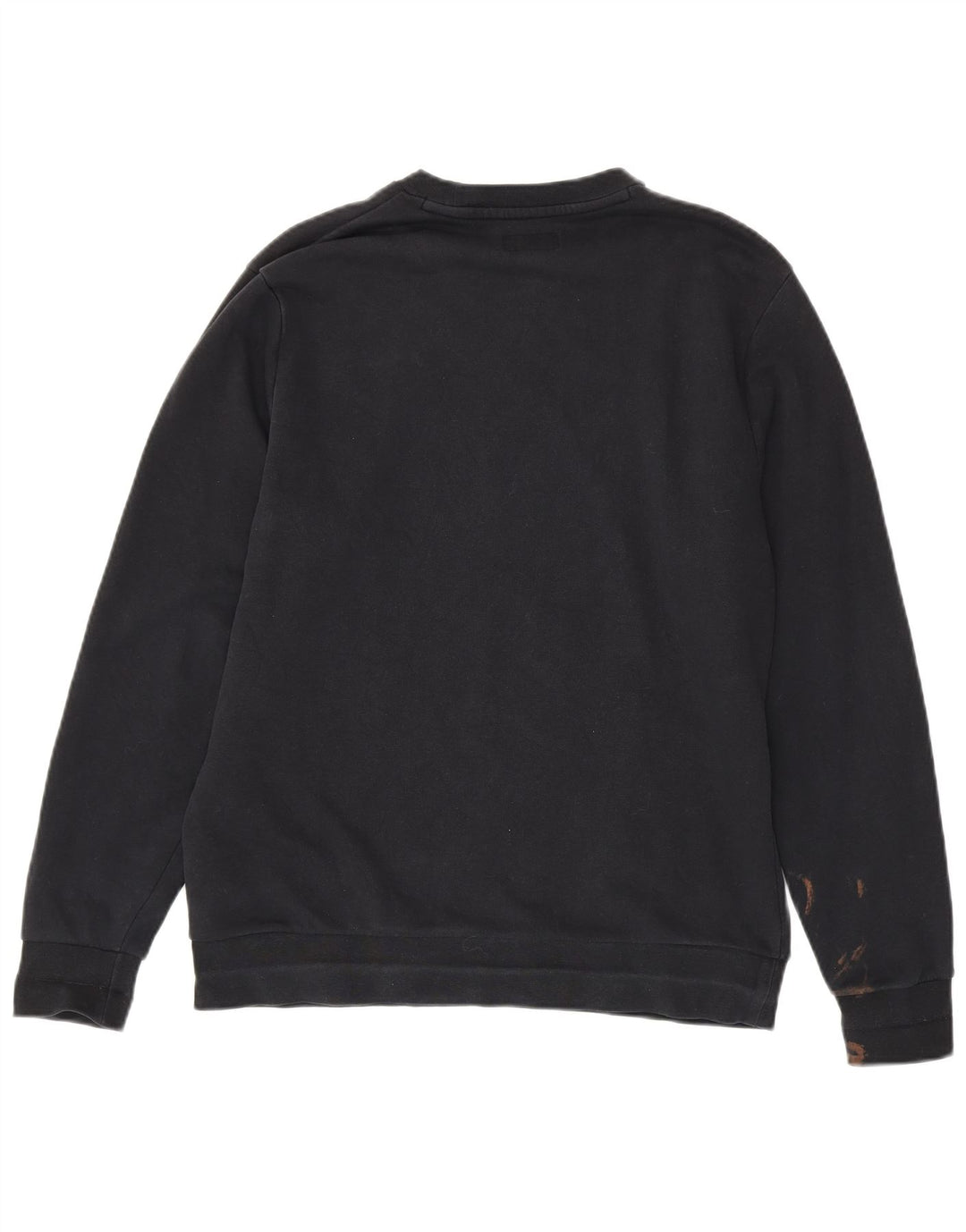 Converse Felpa da uomo Maglione in cotone nero medio
