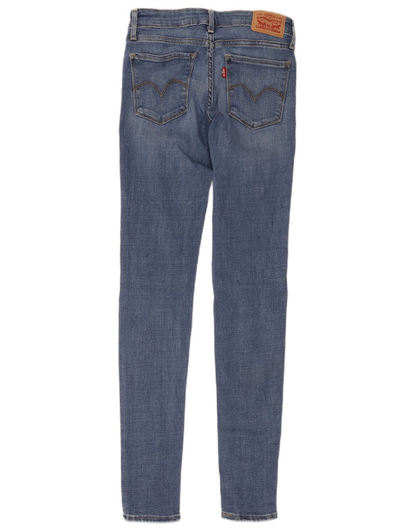 Jeans skinny Levi's 711 da donna W24 L32 cotone blu