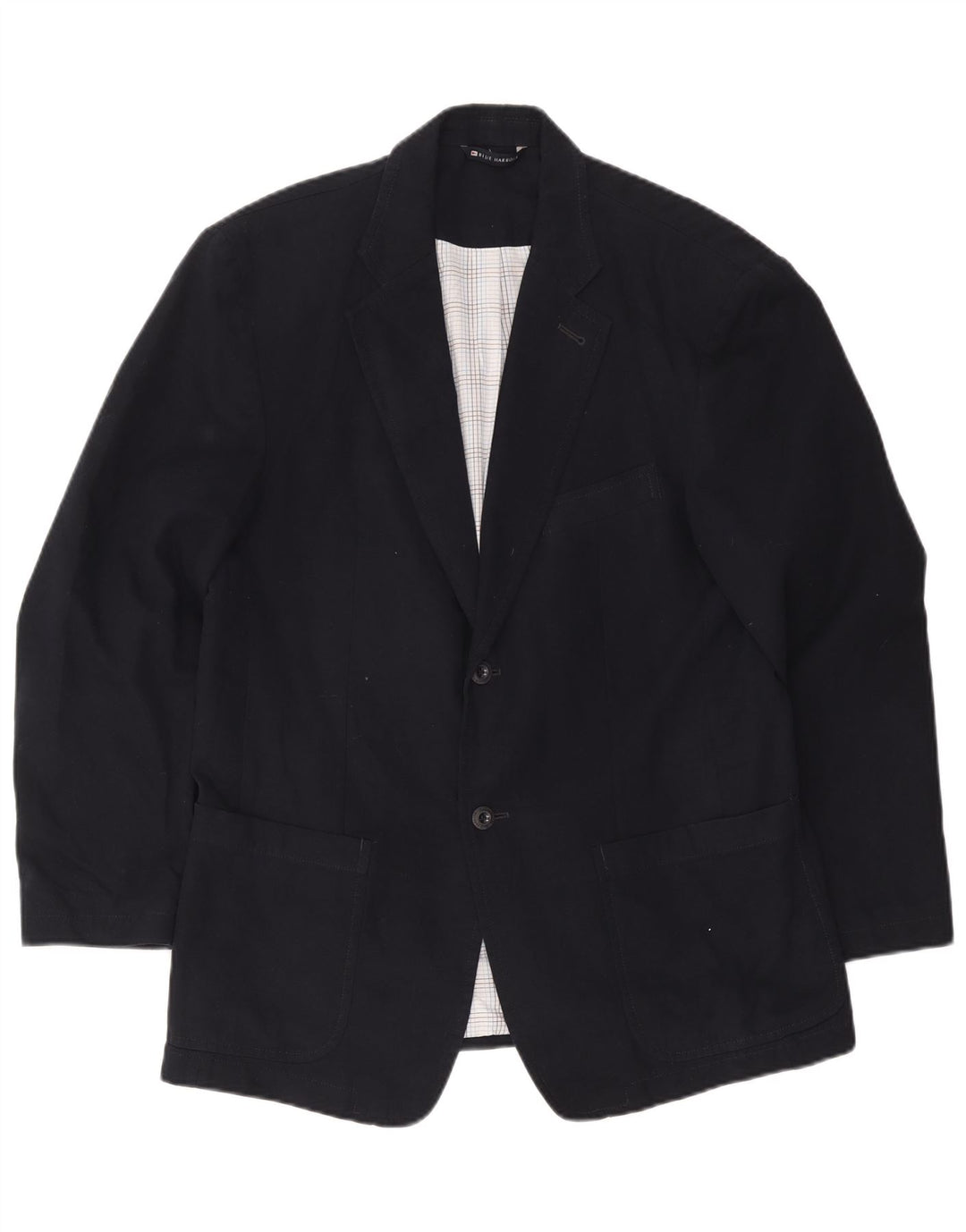 Giacca blazer a 2 bottoni da uomo Marks & Spencer UK 38/40 medio blu navy