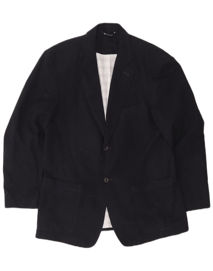 Giacca blazer a 2 bottoni da uomo Marks & Spencer UK 38/40 medio blu navy