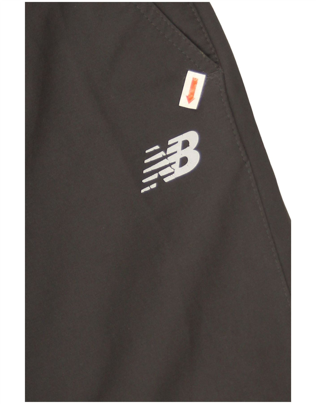 Pantaloni da tuta con grafica da uomo New Balance, pantaloni da jogging, grandi, in poliestere grigio