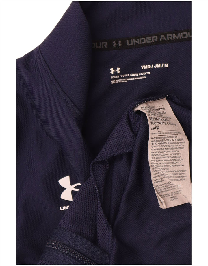 Giacca da tuta da ragazzo Under Armour 9-10 anni medio blu navy