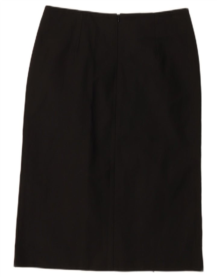 Gonna dritta da donna Stavros IT 44 media W28 poliestere nero