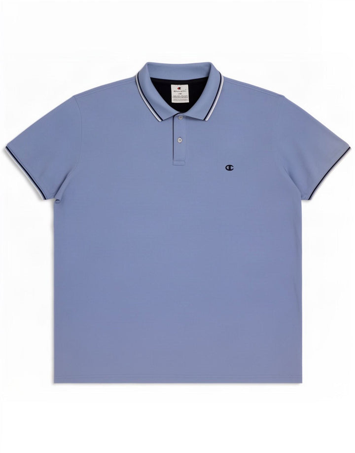 Polo da uomo Champion 2XL a righe blu