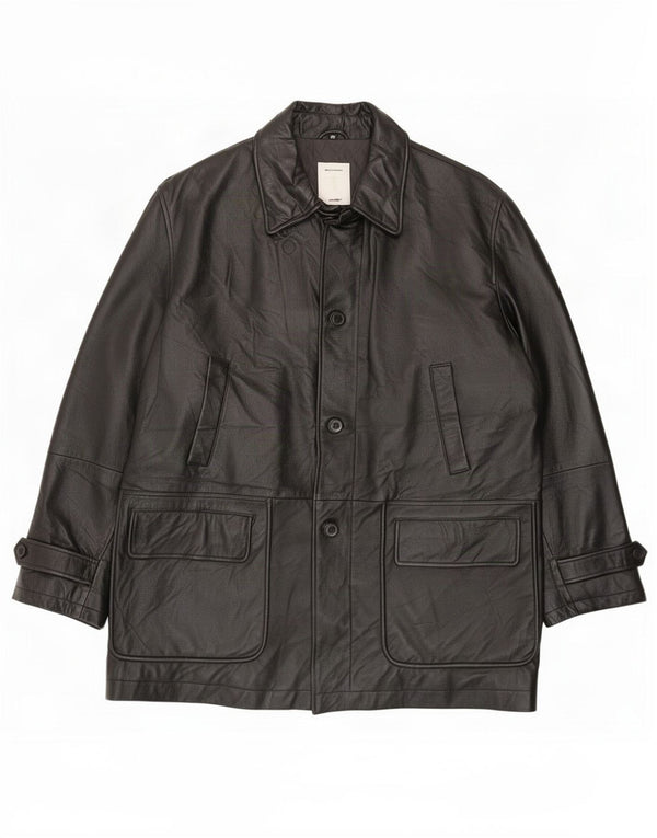 Giacca In Pelle Uomo Conbipel IT 54 XL Nera