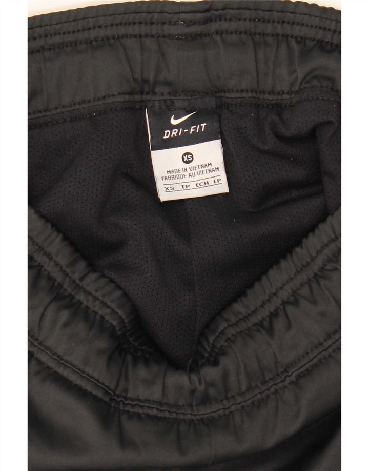 Pantaloni della tuta da donna Nike Dri Fit UK 6 XS poliestere nero