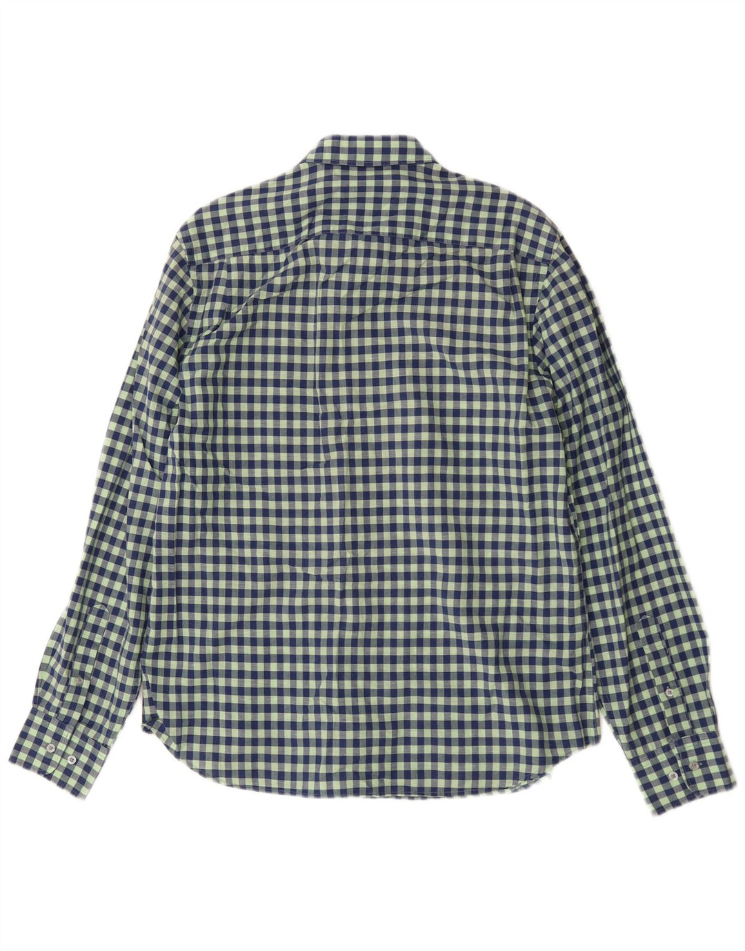 Camicia da uomo Massimo Dutti a quadretti verdi grandi