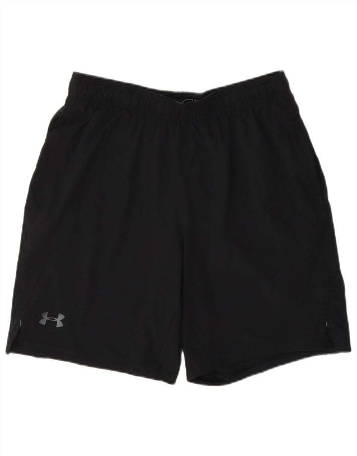 Pantaloncini sportivi Under Armour da uomo Heat Gear medio blu navy