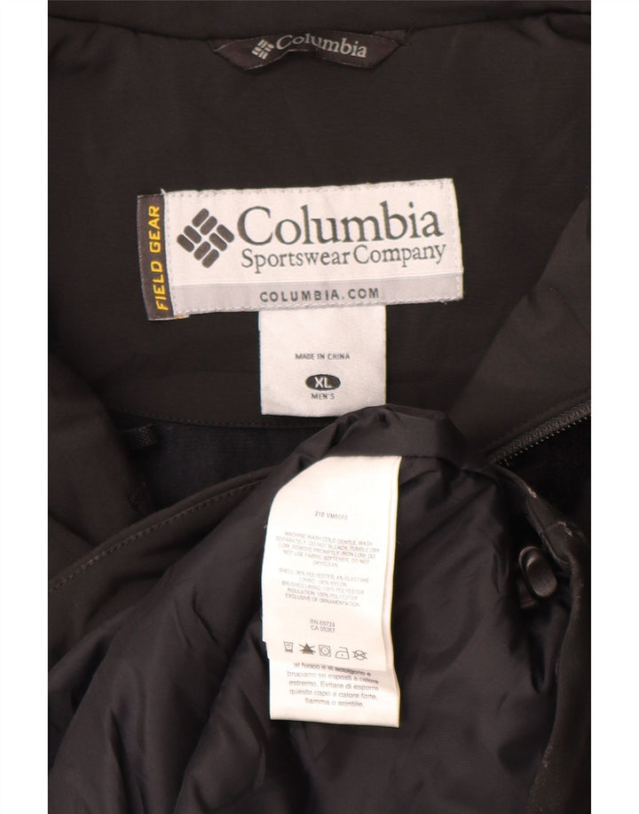Giacca a vento da uomo Columbia UK 42 XL poliestere nero